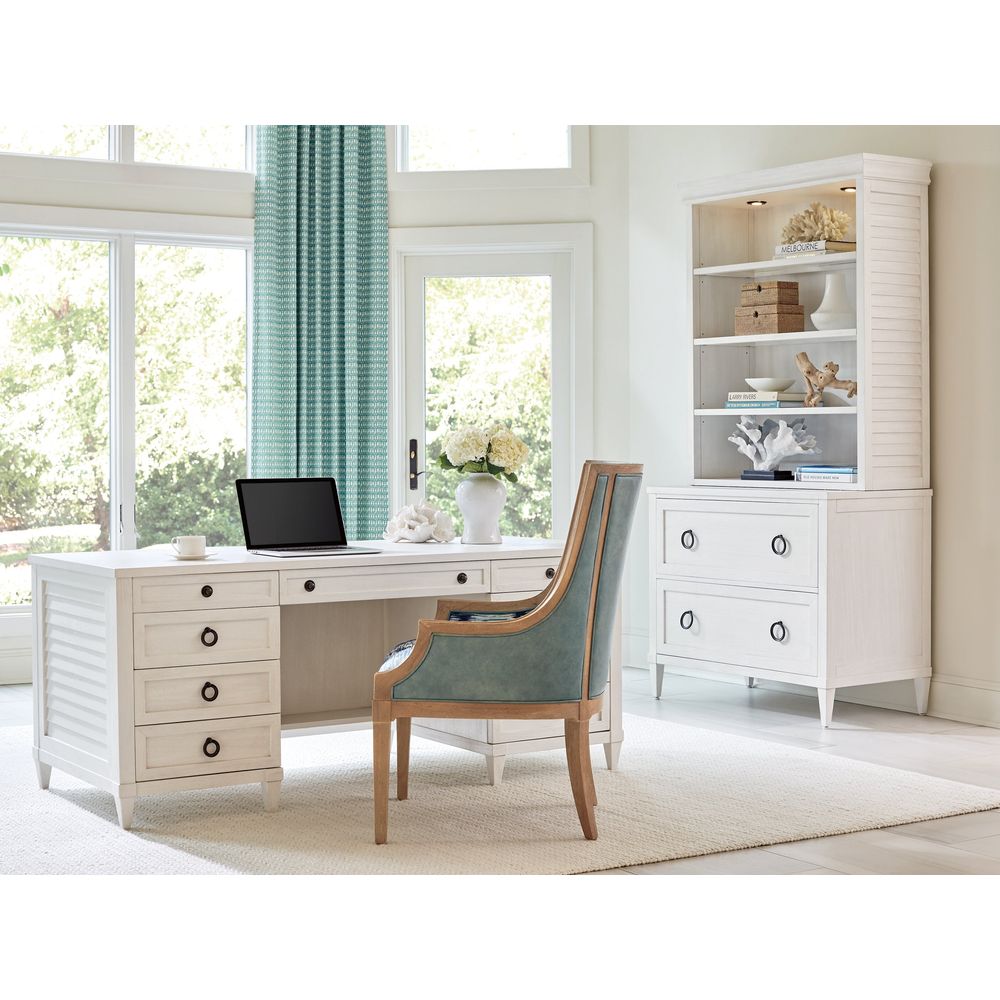 Desks Bradenton Executive Desk - Creamy White