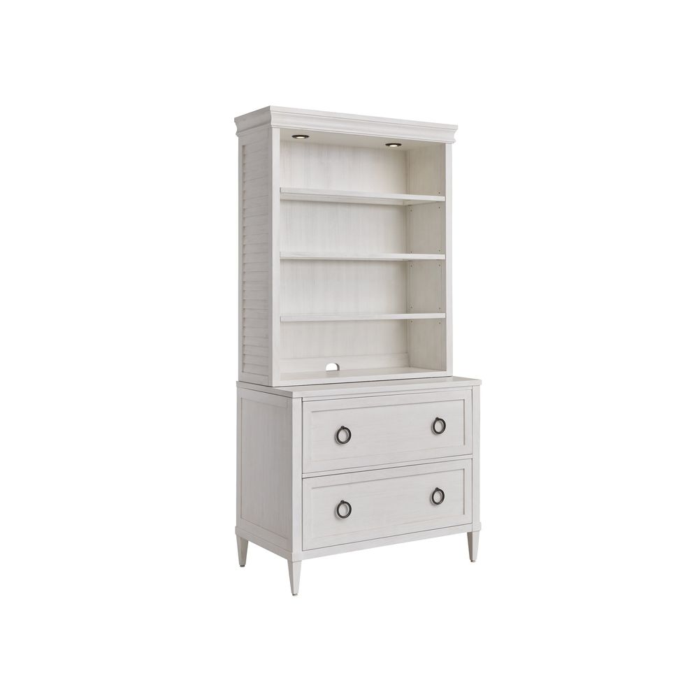 Melbourne Lateral File Chest - Creamy White