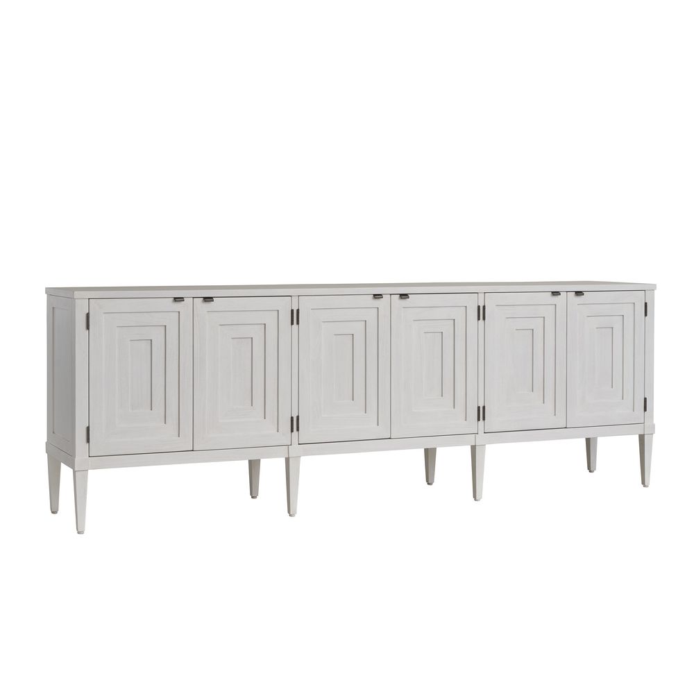 TV Stands & Media Consoles Clearwater Long Media Console - Creamy White