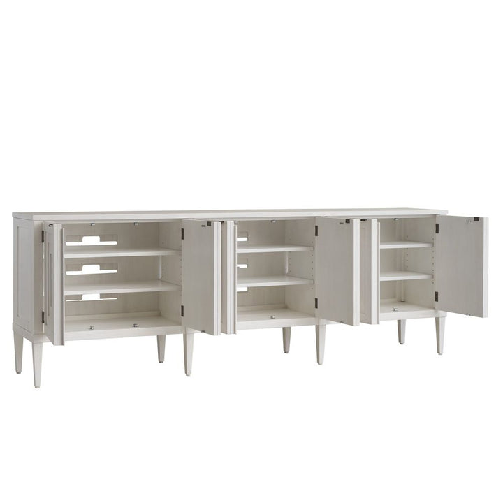 TV Stands & Media Consoles Clearwater Long Media Console - Creamy White