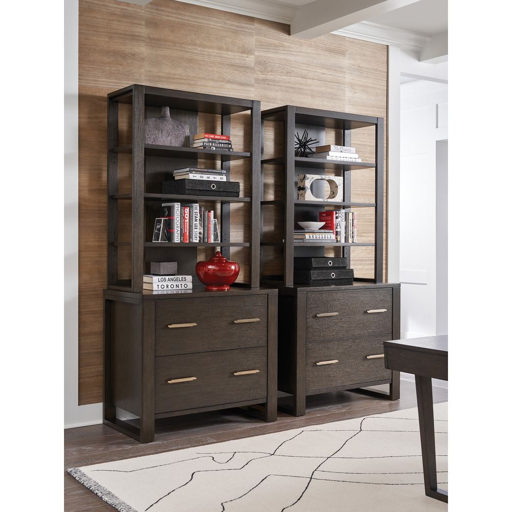 Cabinets & Curios Hewitt Deck - Dark Brown