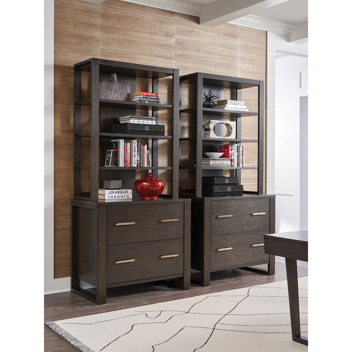 File Storage Hewitt File Chest - Dark Brown