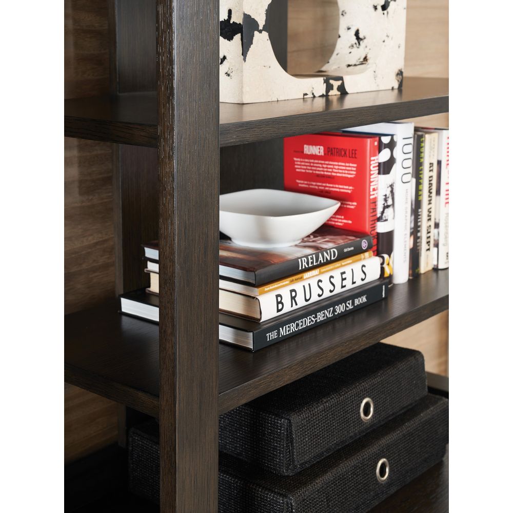 Cabinets & Curios Hewitt Deck - Dark Brown