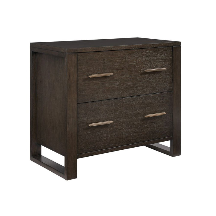 File Storage Hewitt File Chest - Dark Brown