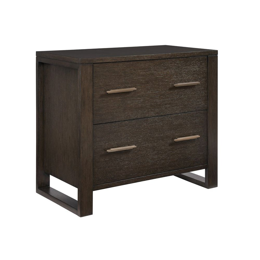 File Storage Hewitt File Chest - Dark Brown