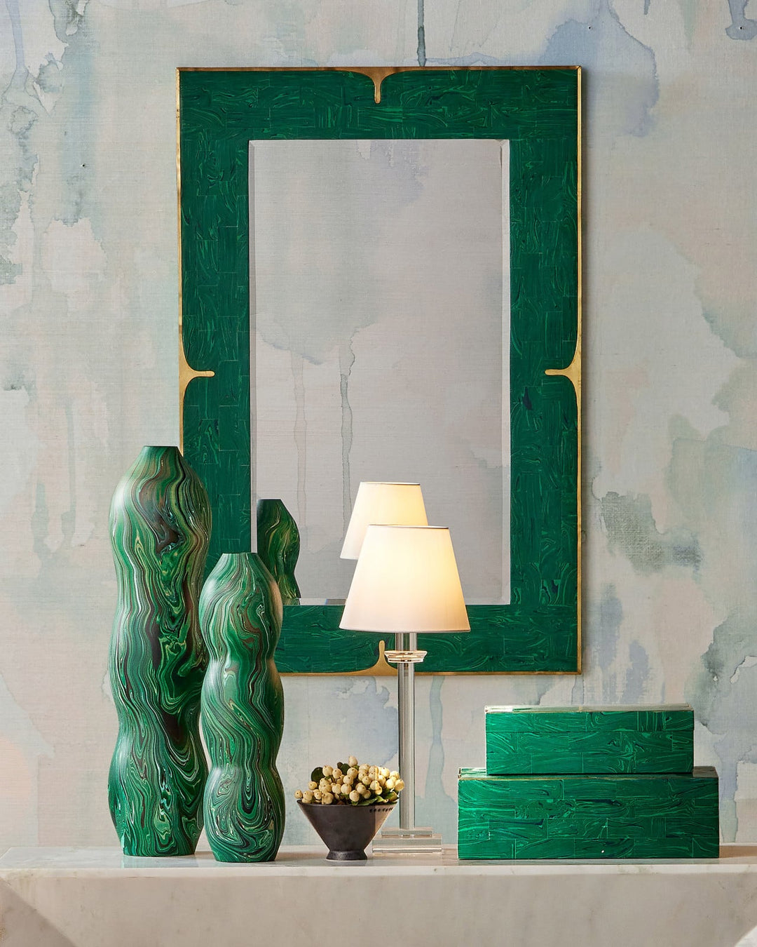 Vases Tamarind Small Green Vase