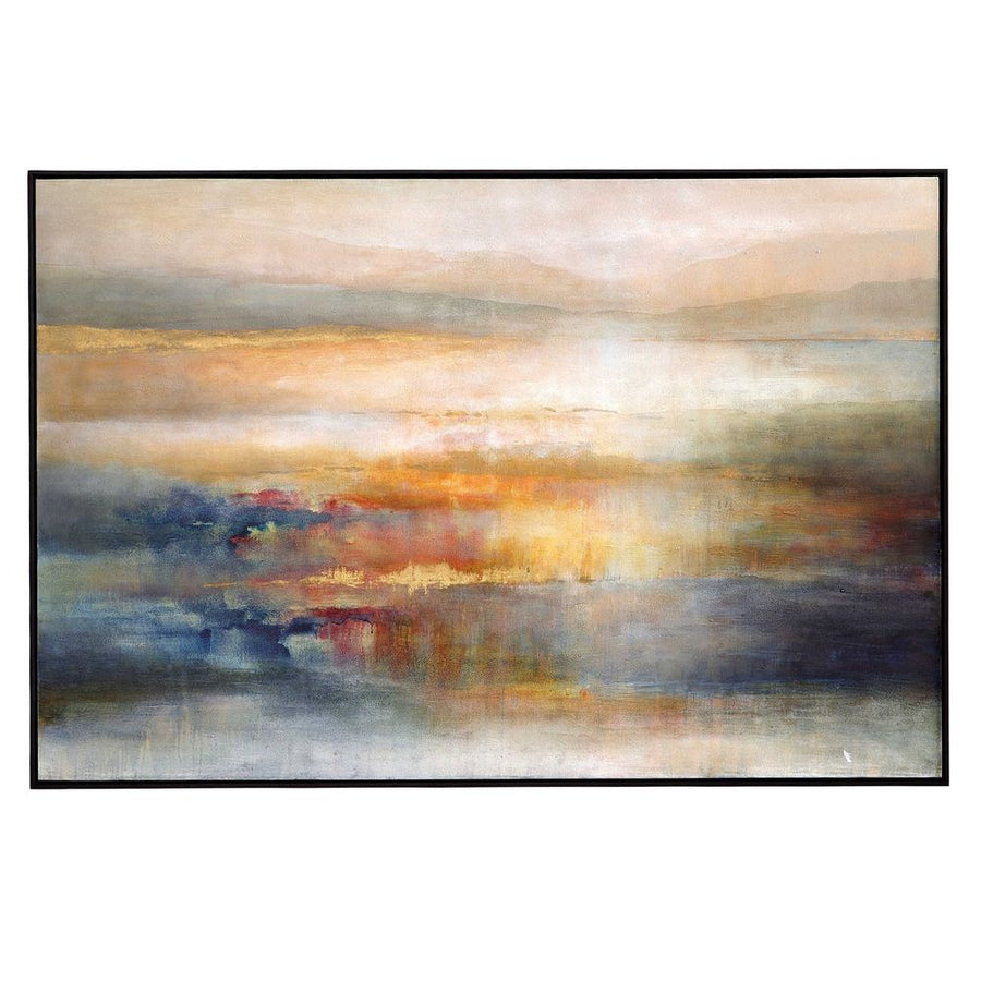 Seafaring Dusk Hand Painted Abstract Art-Uttermost-UTTM-32286-Wall Decor-1-France and Son