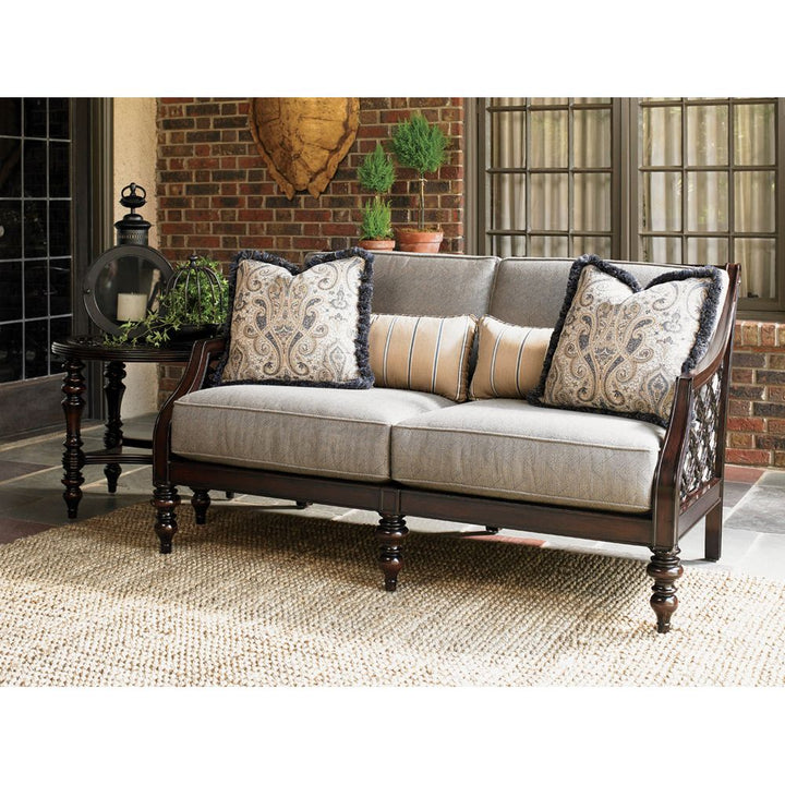 Outdoor Side Tables Square End Table - 0003 Dark Brown