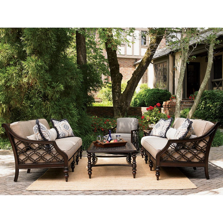 Outdoor Coffee Tables Rectangular Cocktail Table - 0003 Dark Brown