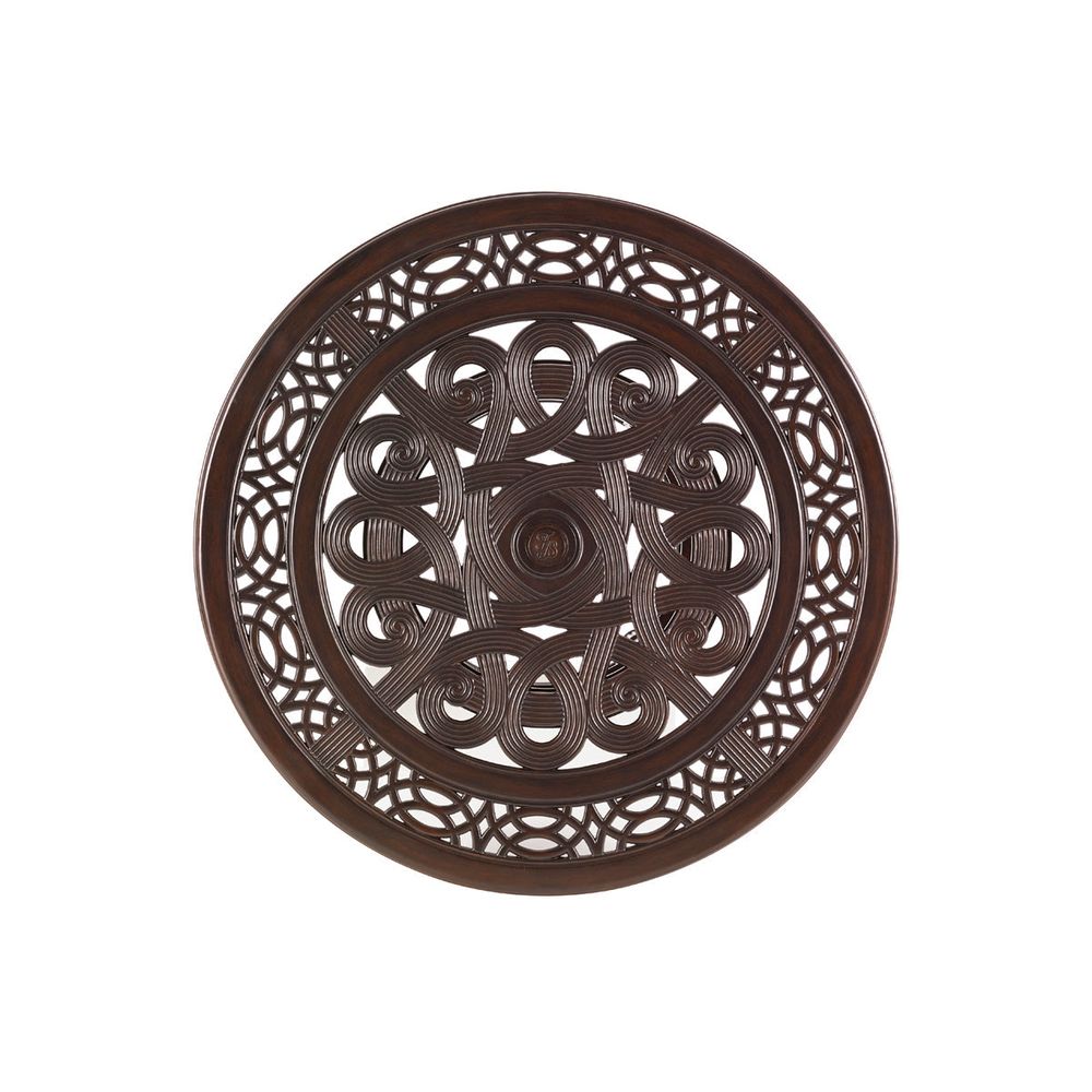 Outdoor Side Tables High/Low Bistro Table - Dark Brown