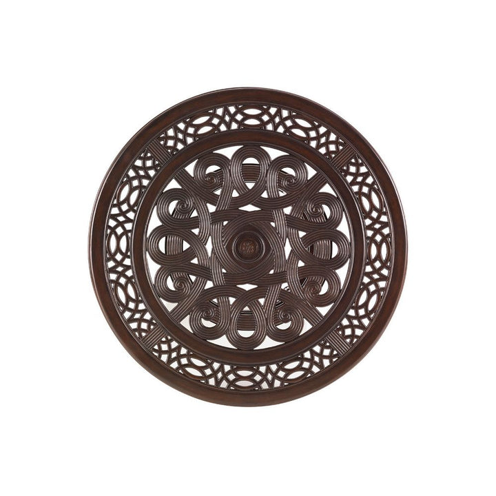 Outdoor Side Tables High/Low Bistro Table - Dark Brown