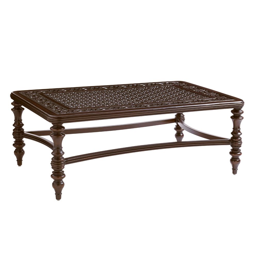 Outdoor Coffee Tables Rectangular Cocktail Table - 0003 Dark Brown