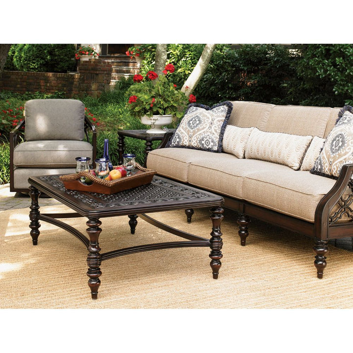Outdoor Coffee Tables Rectangular Cocktail Table - 0003 Dark Brown