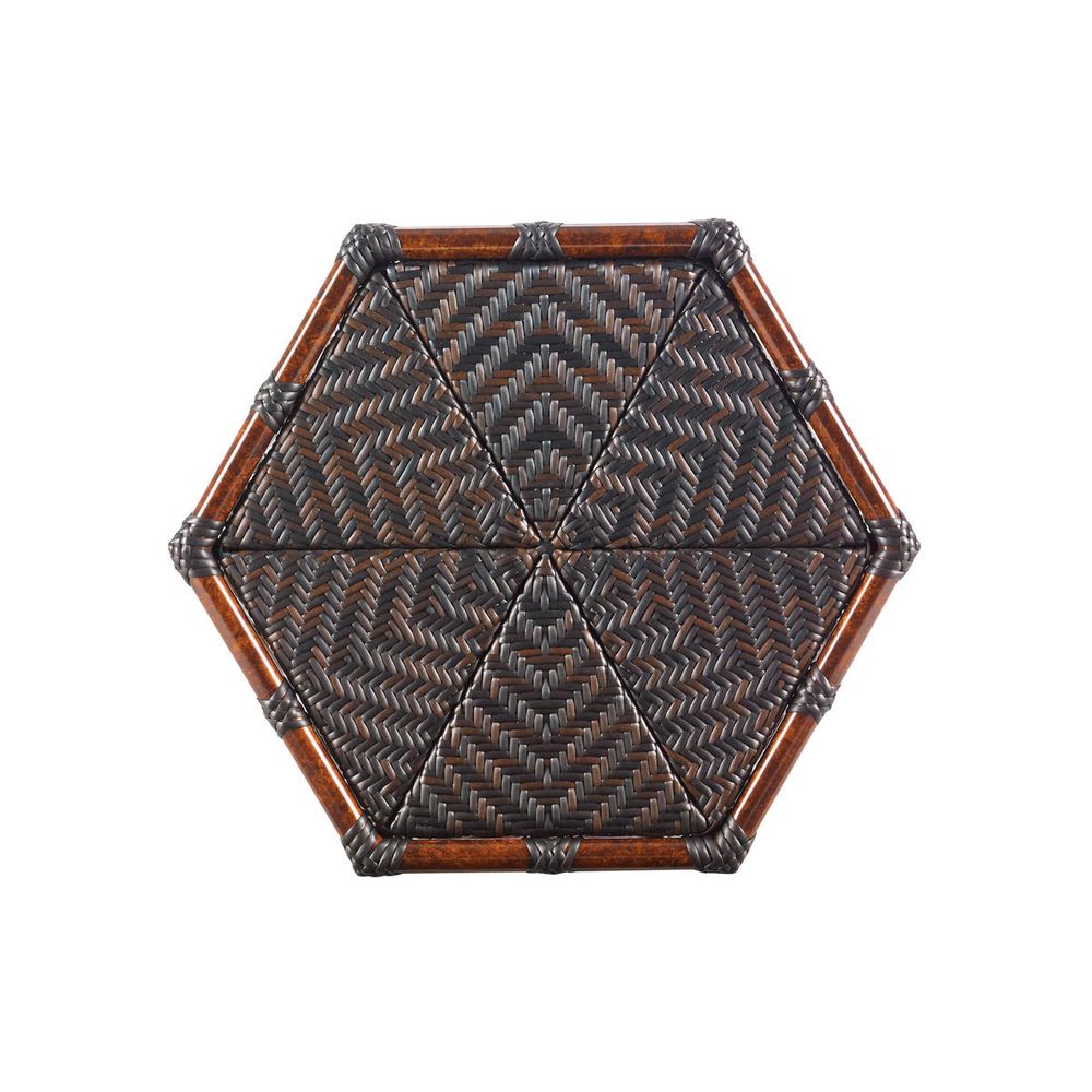 Outdoor Coffee Tables Bunching Cocktail Table - 0003 Dark Brown
