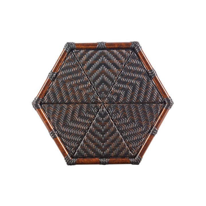 Outdoor Coffee Tables Bunching Cocktail Table - 0003 Dark Brown