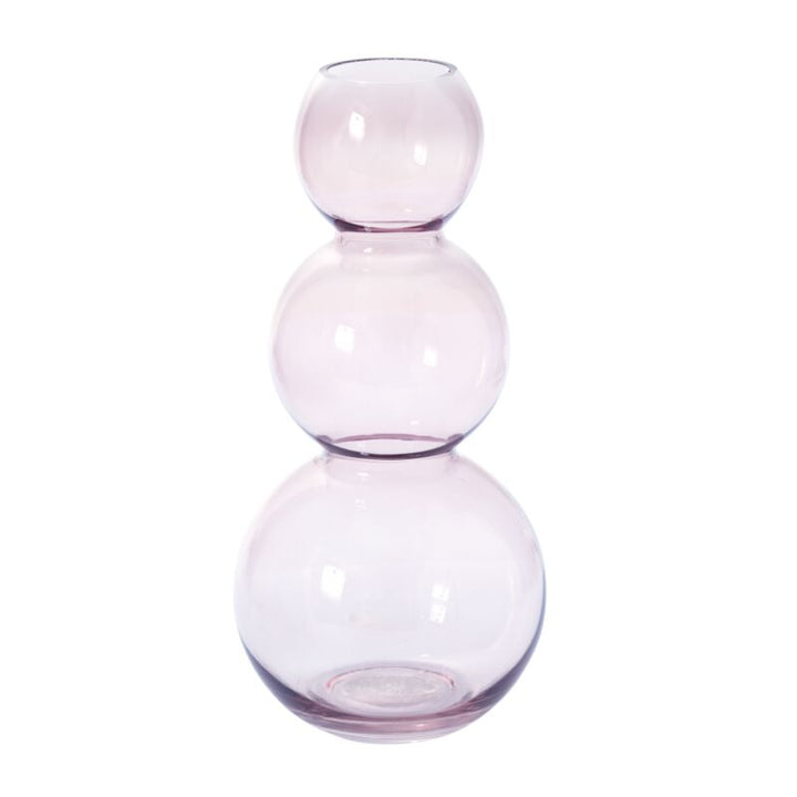 Treble Stacked Vase-Accent Decor-ACCENT-32381.35-VasesLarge-Purple-3-France and Son