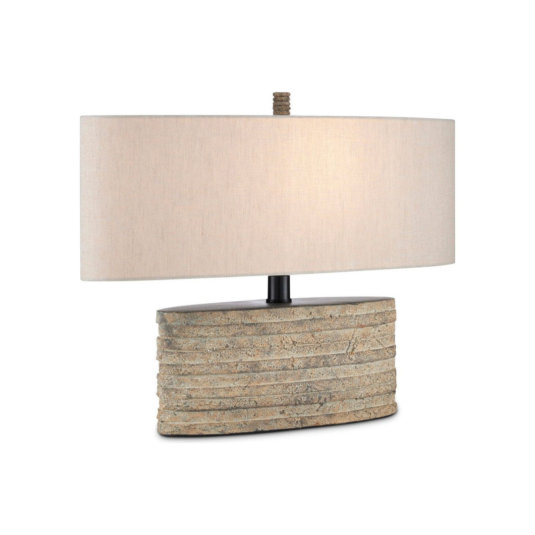 Innkeeper Rustic Oval Table Lamp