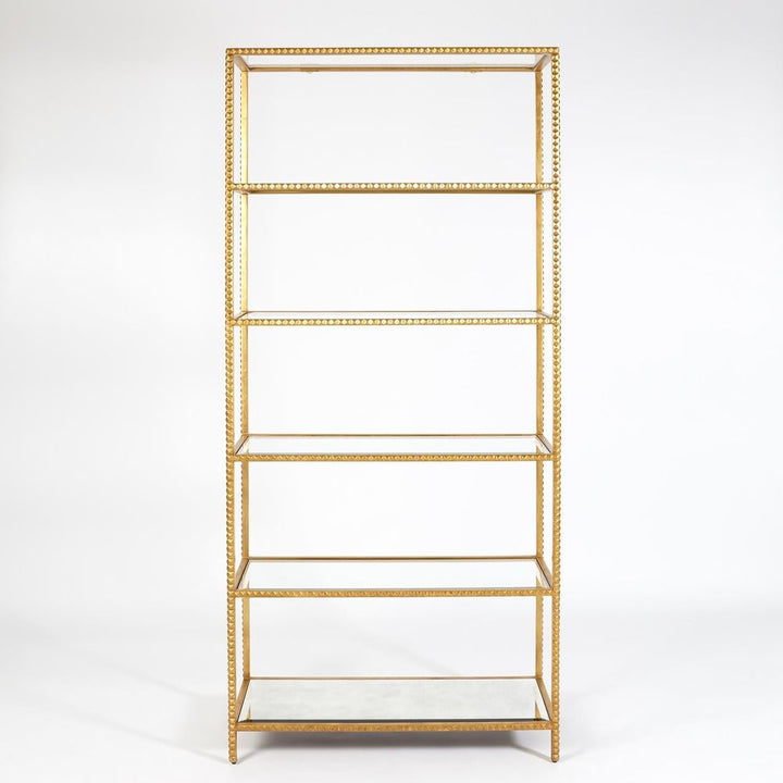 Bookcases & Etageres Stud Etagere-Gold Leaf