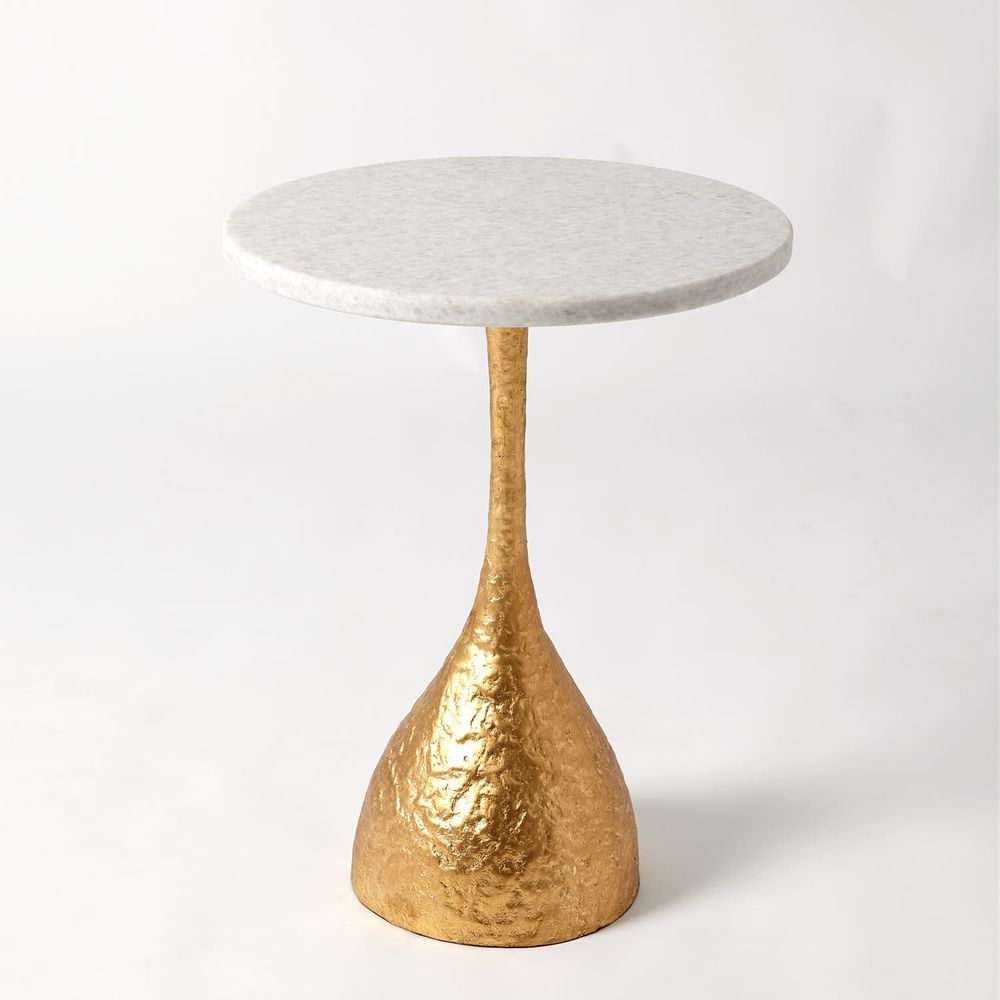 Side Tables Goblet Table-Gold Leaf