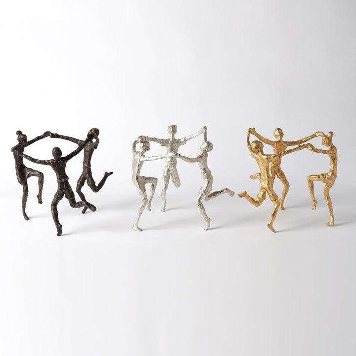 Decorative Objects Children Sculpture-Silver Leaf