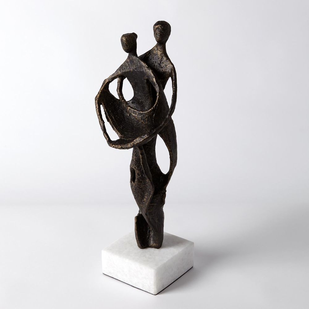 Decorative Objects Husband and Wife Sculpture-Bronze