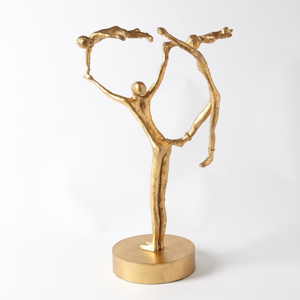 Decorative Objects Recess Sculpture-Gold Leaf
