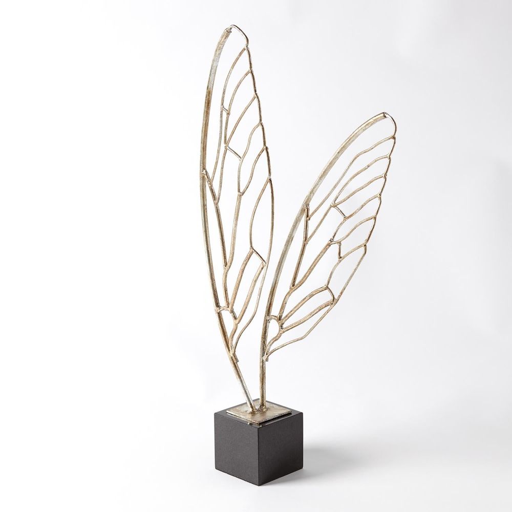 Decorative Objects Butterfly Wings-Silver Leaf