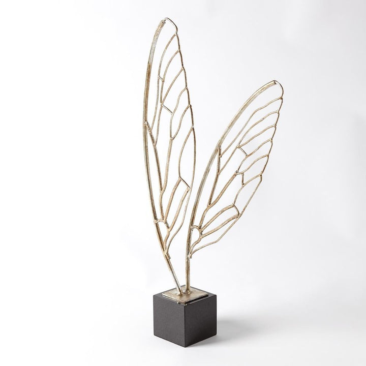 Decorative Objects Butterfly Wings-Silver Leaf