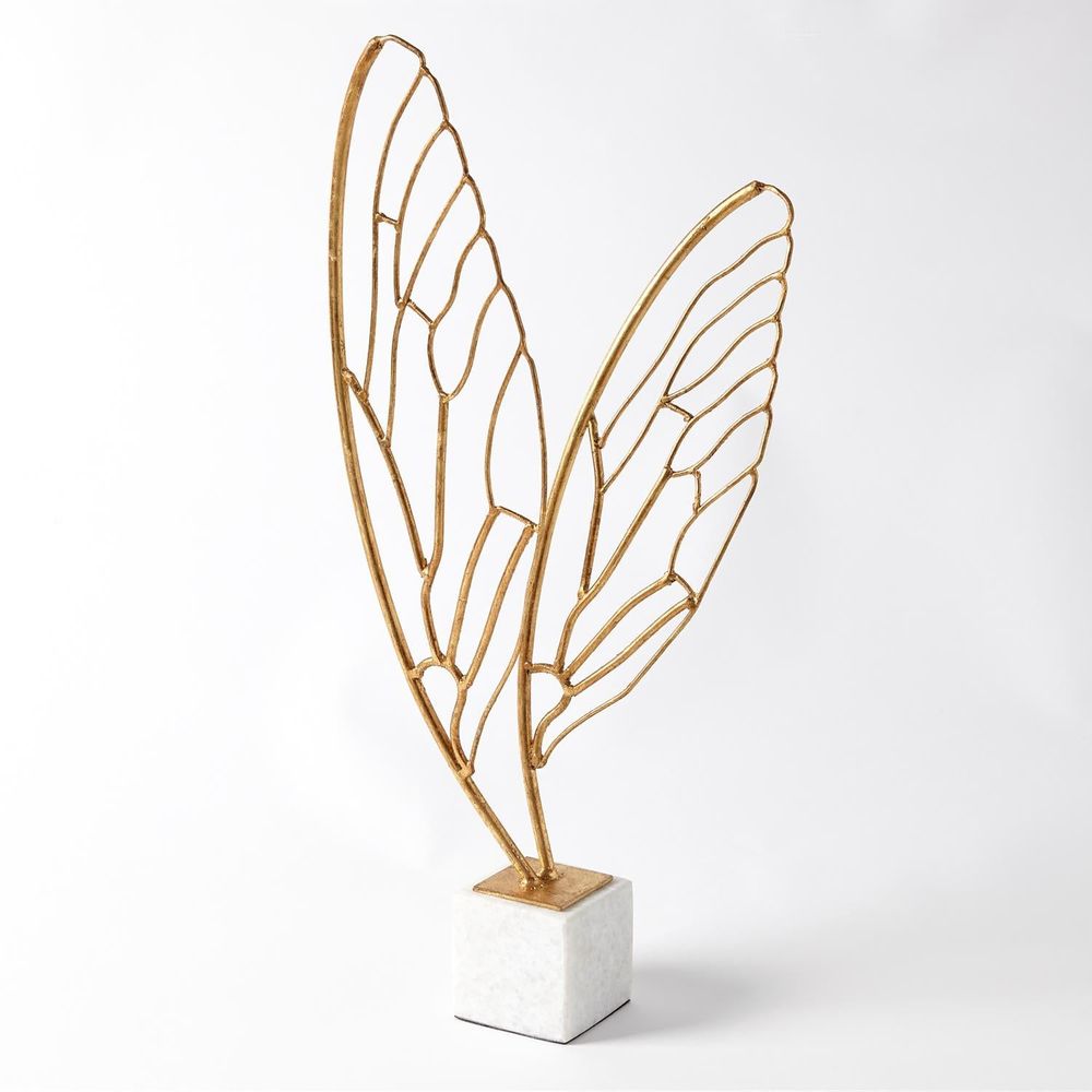 Decorative Objects Butterfly Wings-Gold Leaf