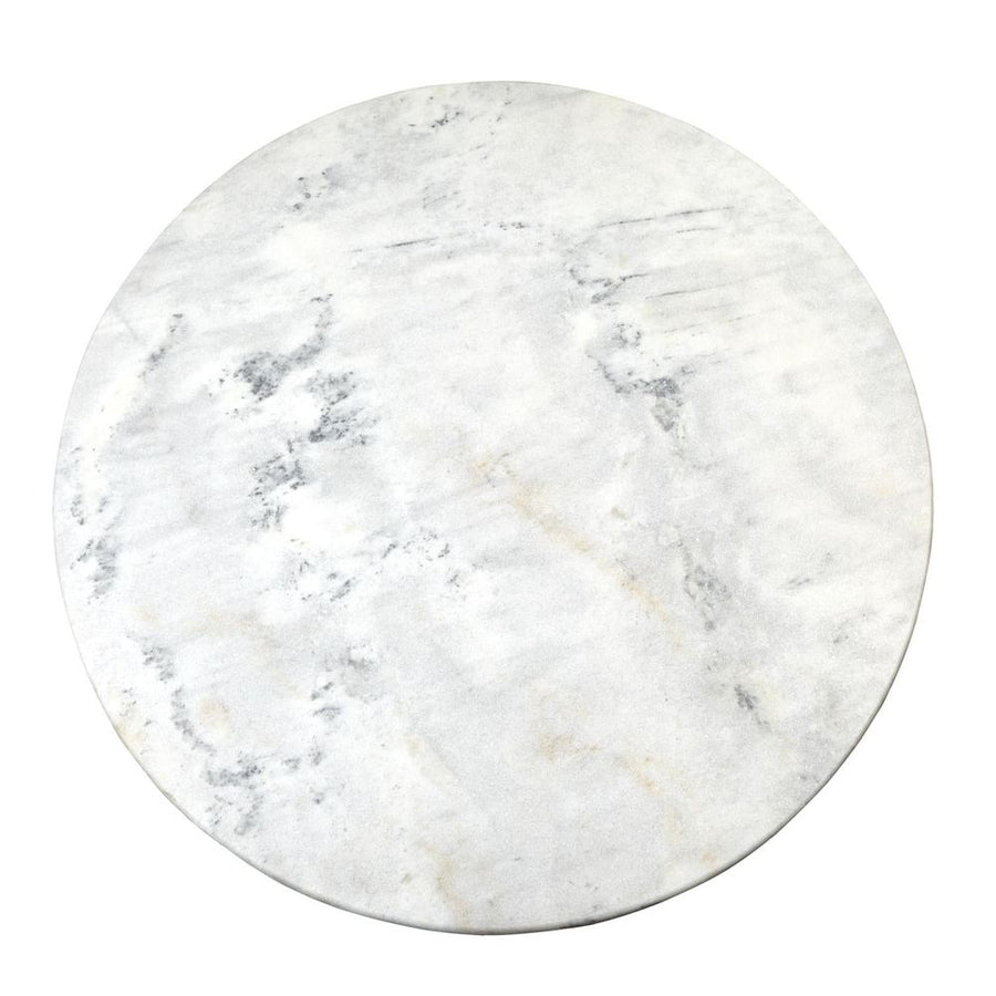 Table Tops Flute Table Top-Round-White Marble-48