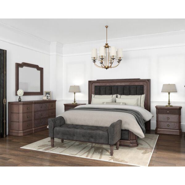 Revival Queen Upholstered Bed