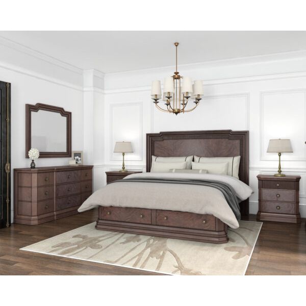Revival Queen Panel Storage Bed