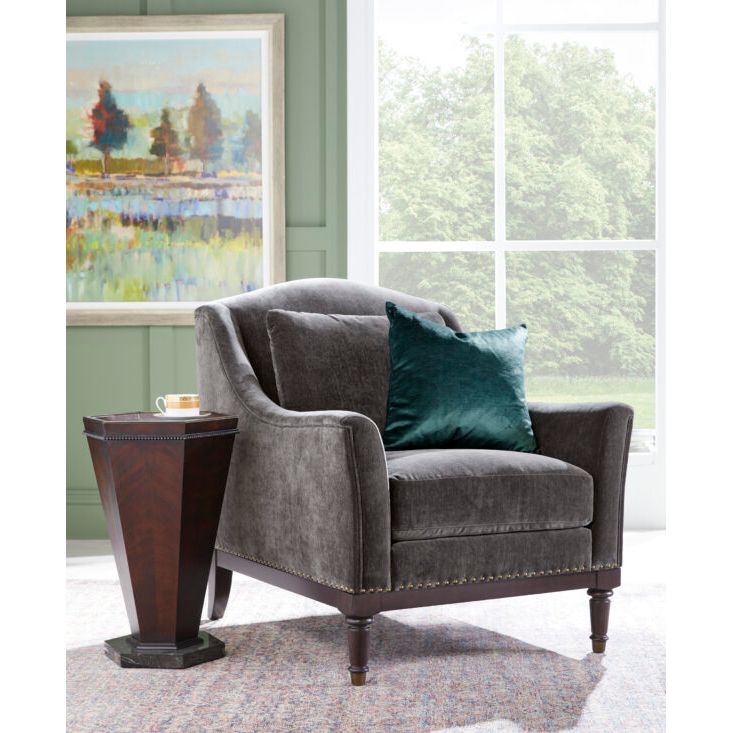 Magritte Accent Chair, Charcoal