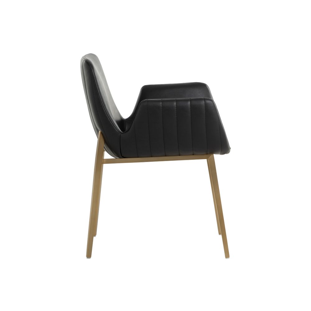 Dining Chairs Lucano Dining Armchair - Bravo Black