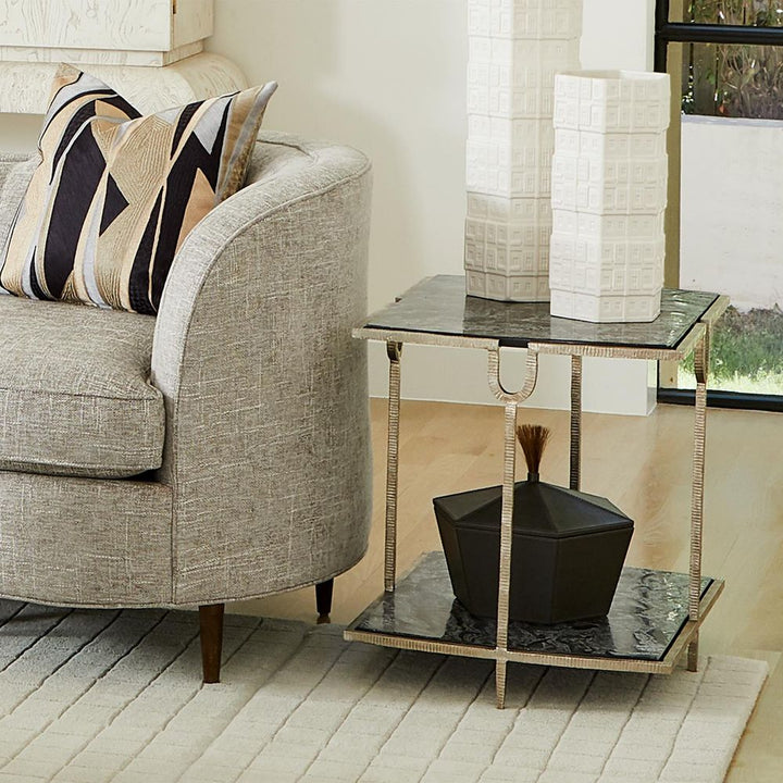 Side Tables Curve Side Table-Silver