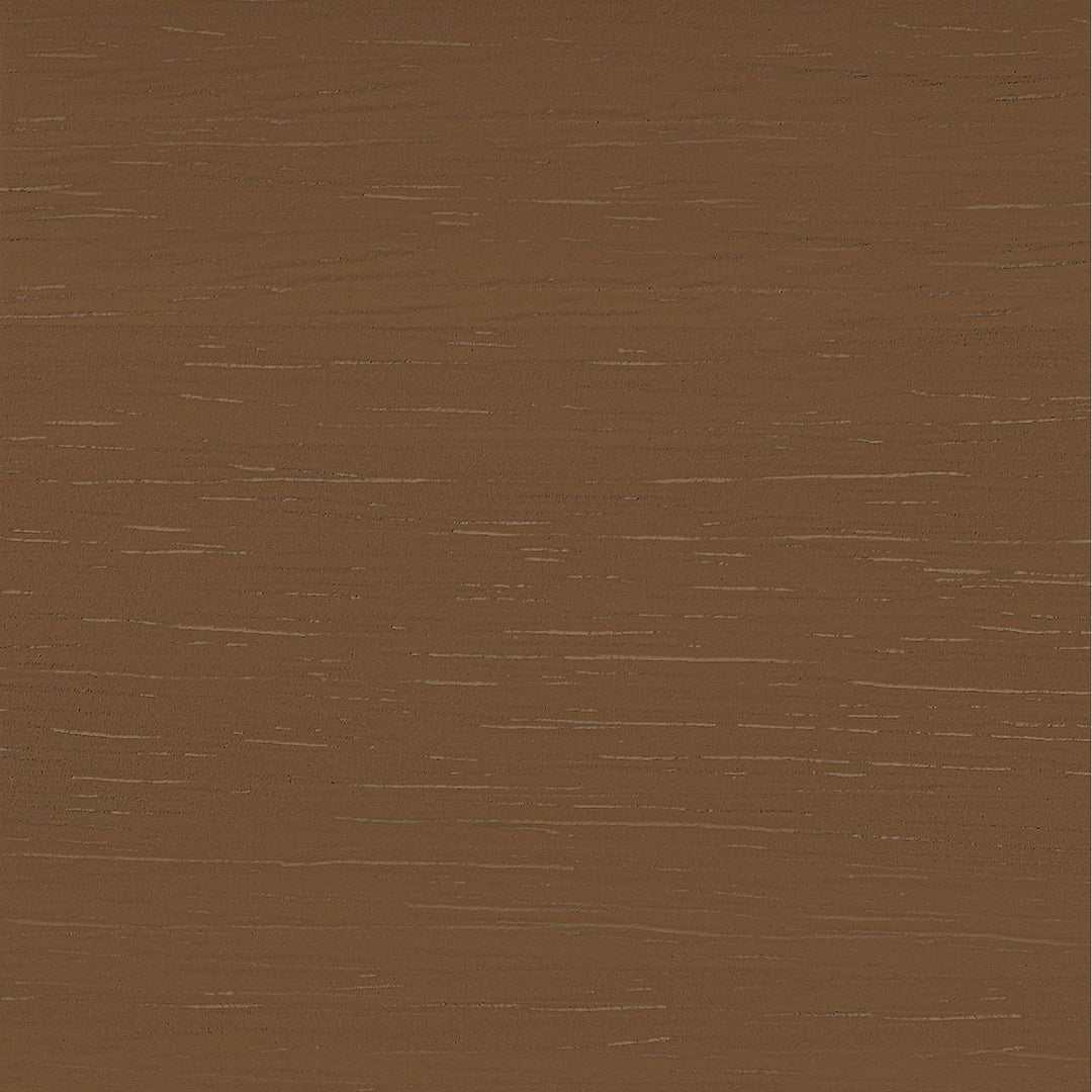 Nara Cane And Linen Textured Fabric Upholstered Bench — Beige / Painted Brown Walnut
