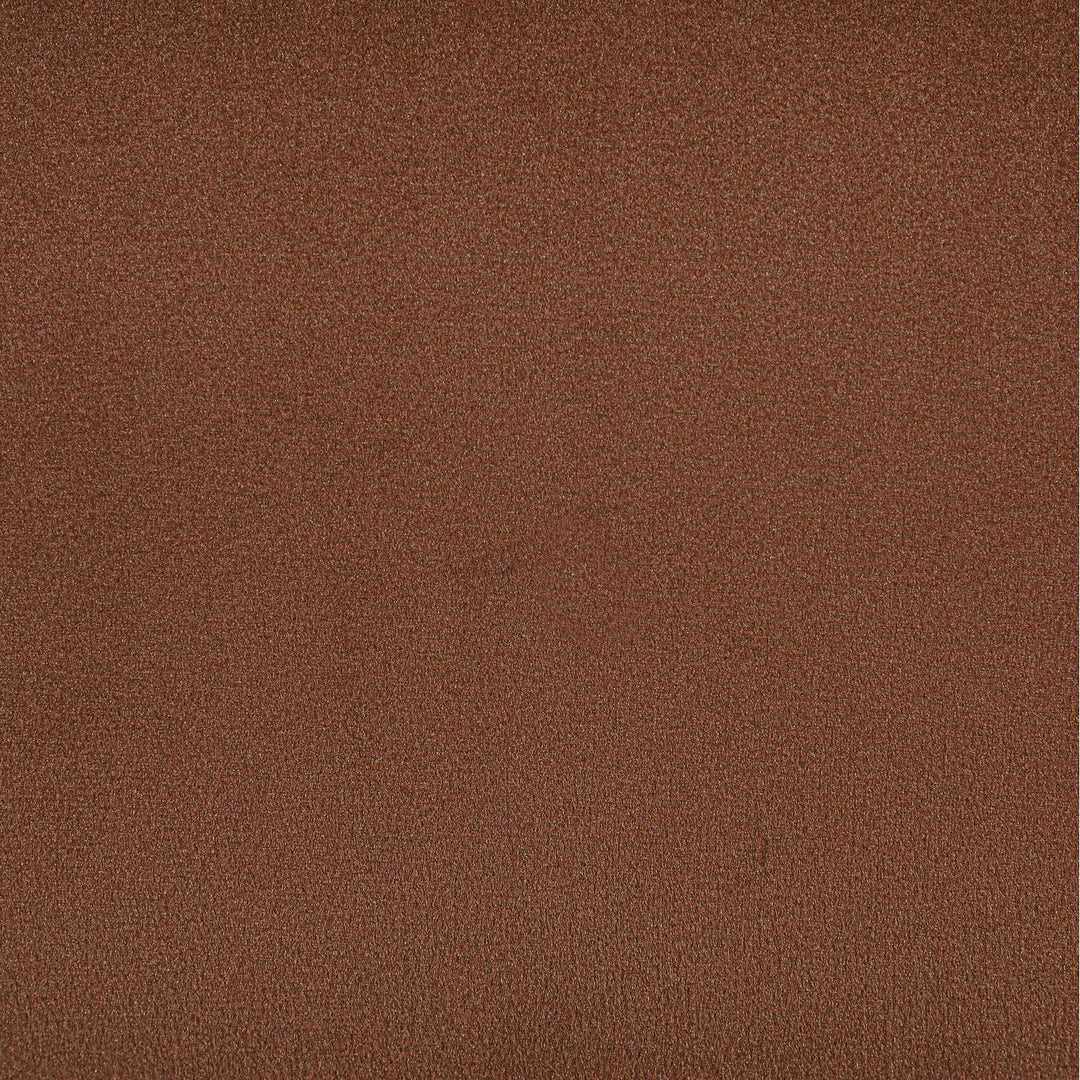 Cedra Velvet Performance Fabric Upholstered Dining Chair — Cognac / Stained Natural