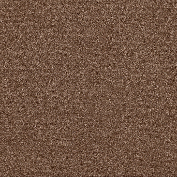 Elara Velvet Upholstered Swivel Accent Chair — Brown / Stained Natural