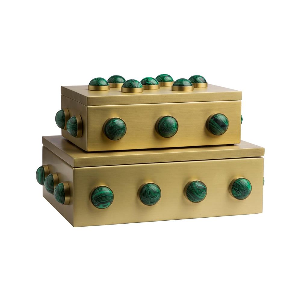 Boxes Pandora Malachite Box-Lg