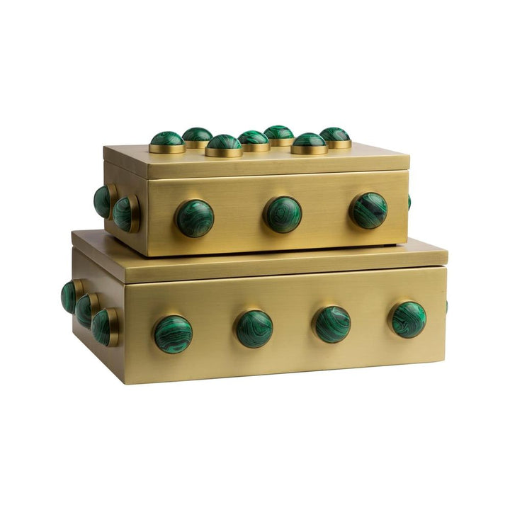 Boxes Pandora Malachite Box-Lg