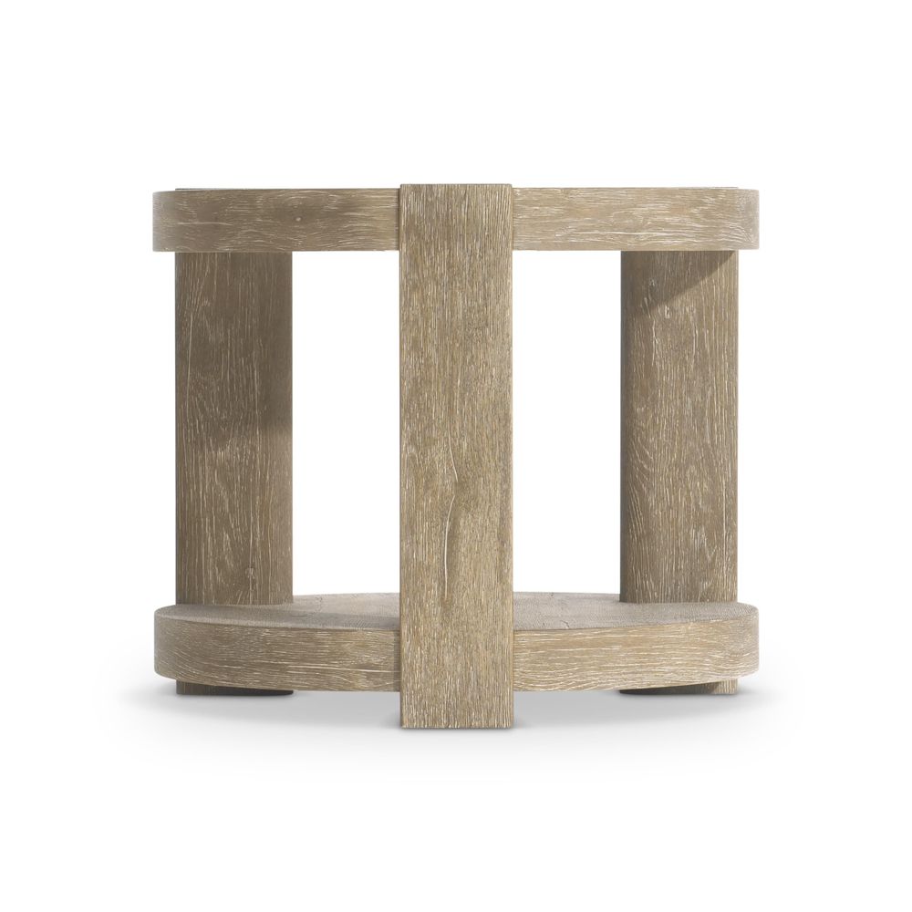 Colton Side Table-Brown
