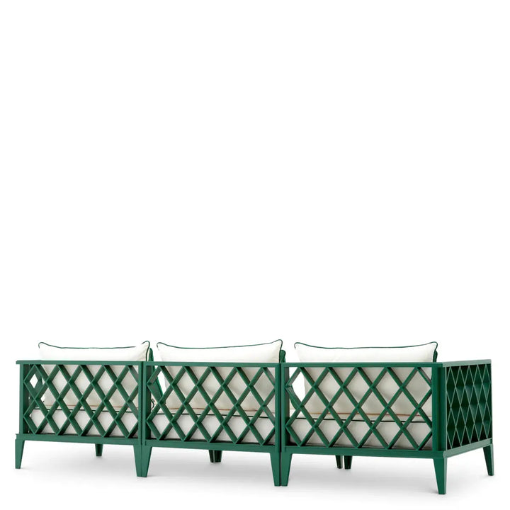 Outdoor Sofa Ocean Club L Green Blaise Off-White Florent Green - image 3