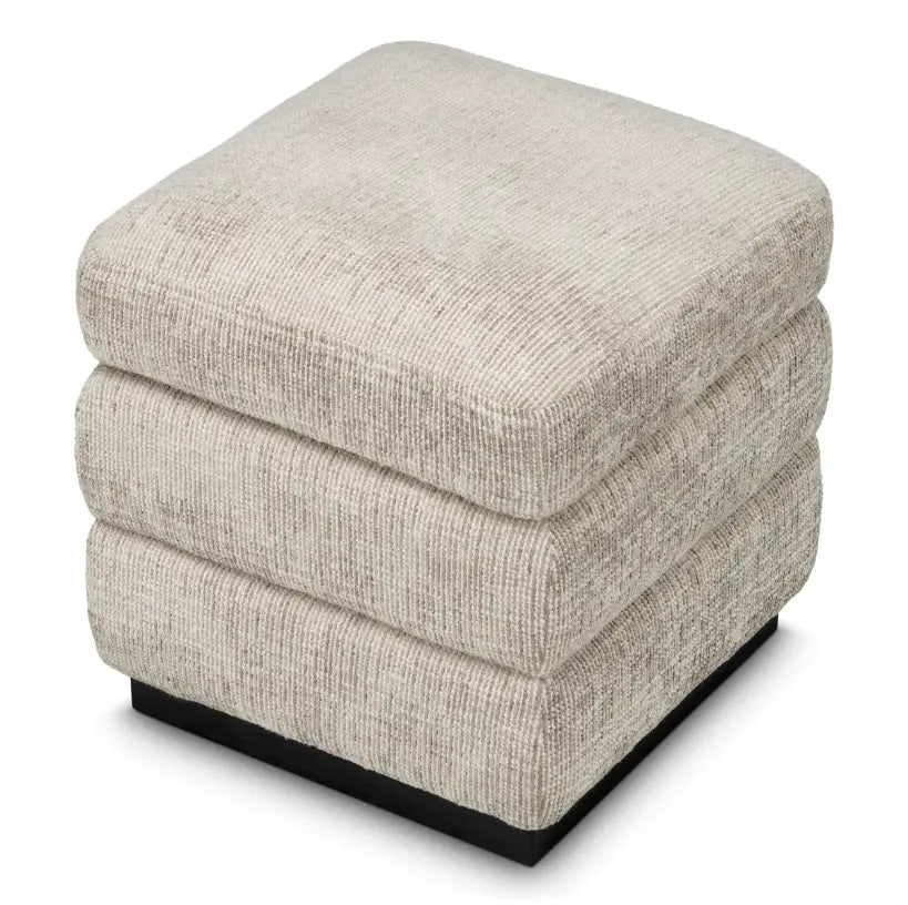 Stool Valmont Creststone Beige Ebony Finish - image 3
