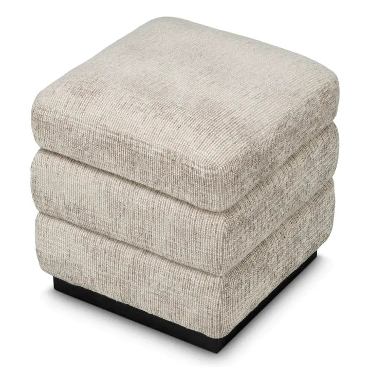 Stool Valmont Creststone Beige Ebony Finish - image 3