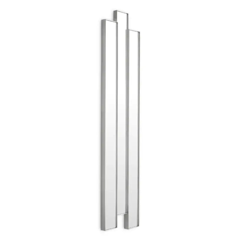 Mirror Novella Brushed Steel Finish - image 3