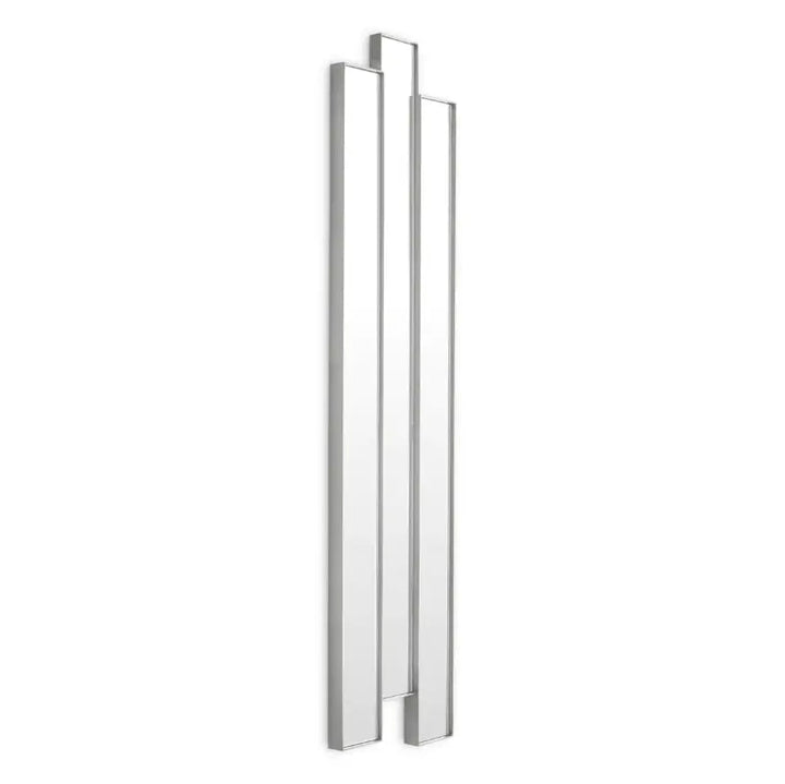 Mirror Novella Brushed Steel Finish - image 3