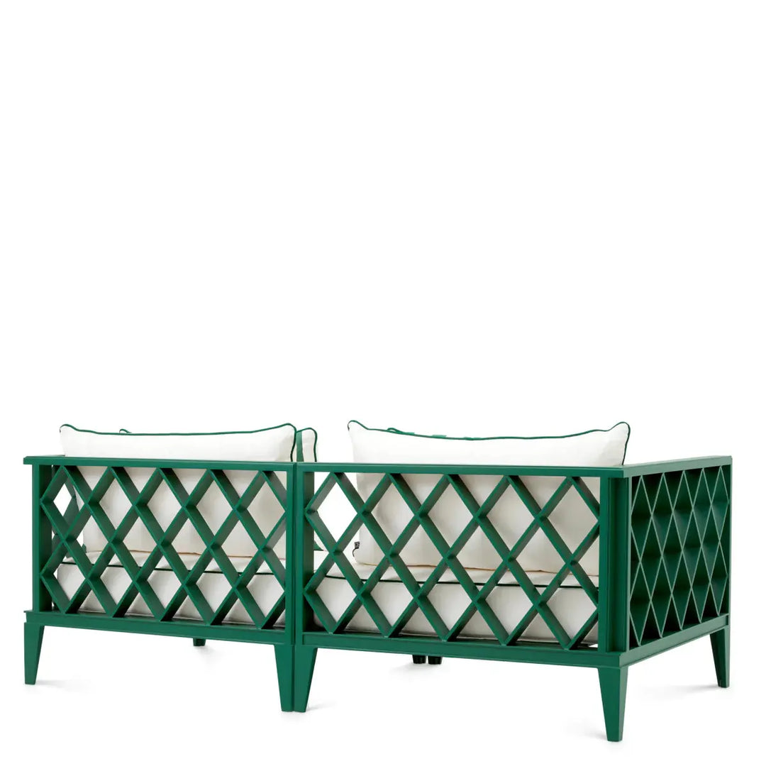 Outdoor Sofa Ocean Club S Green Blaise Off-White Florent Green - image 3