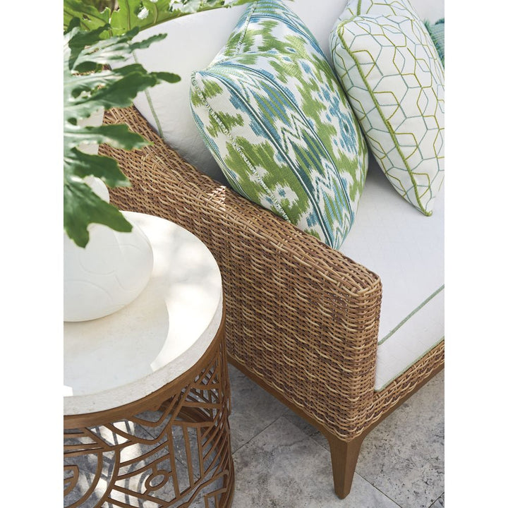 Round End Table - 3350 Dark Brown