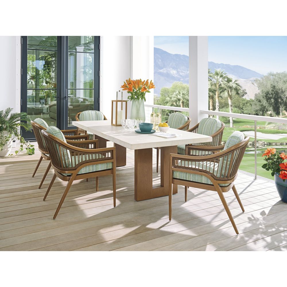 Outdoor Dining Tables Rectangular Dining Table - 3350 Dark Brown