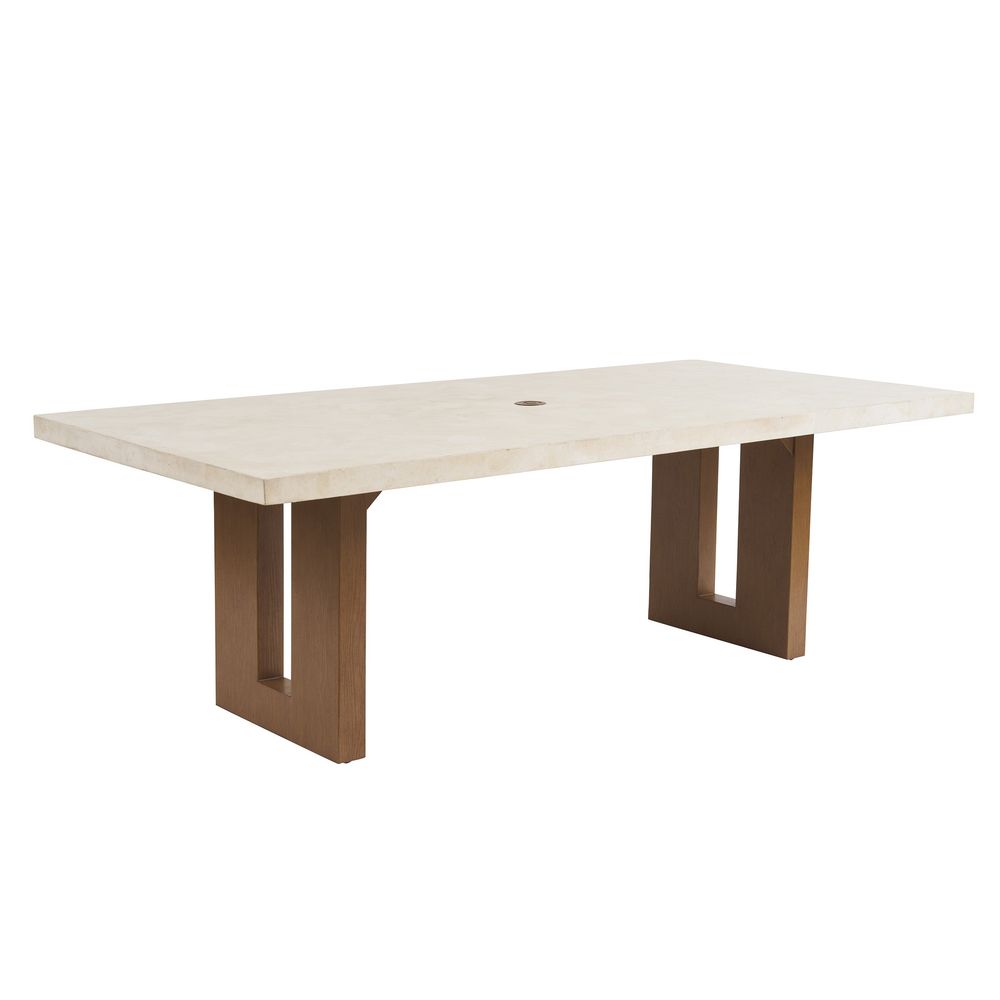 Outdoor Dining Tables Rectangular Dining Table - 3350 Dark Brown